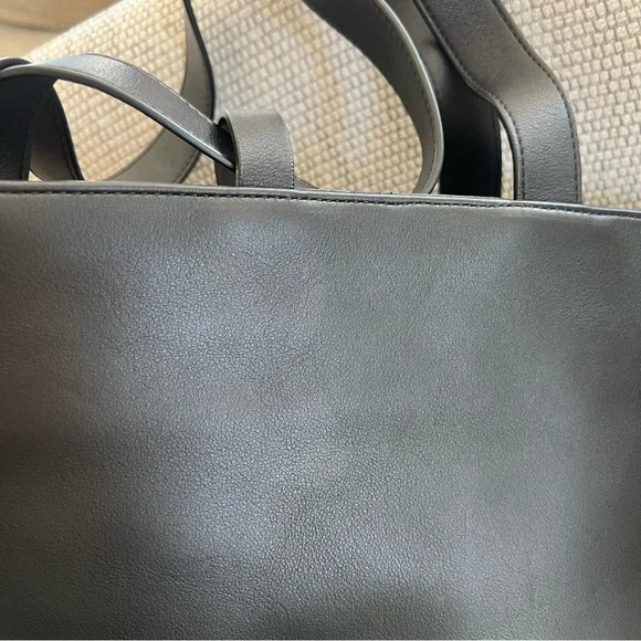 The Row Graham Leather Tote in Black - Picture 11 of 11
